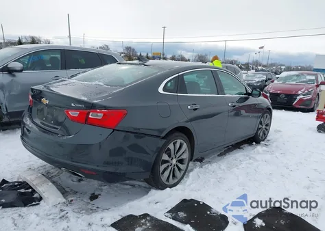 2016 Chevrolet Malibu Premier from USA, damaged, VIN 1G1ZH5SX3GF265826